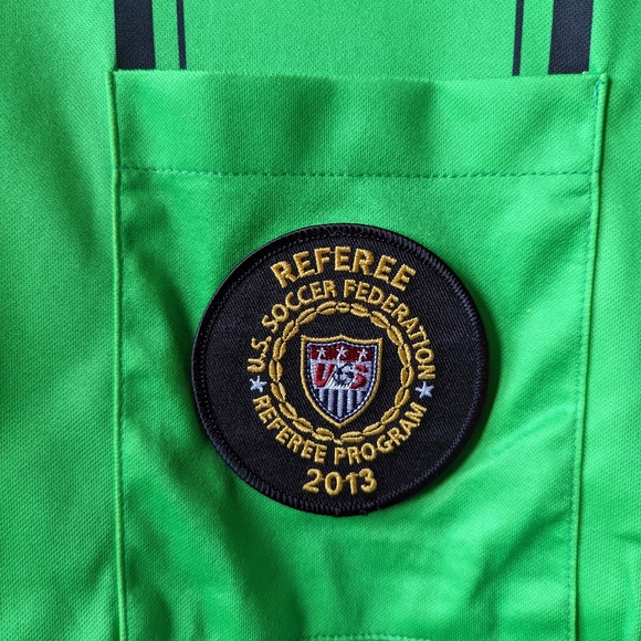 Other - US Soccer Federation Referee Uniform- 2013- GREEN Made In USA